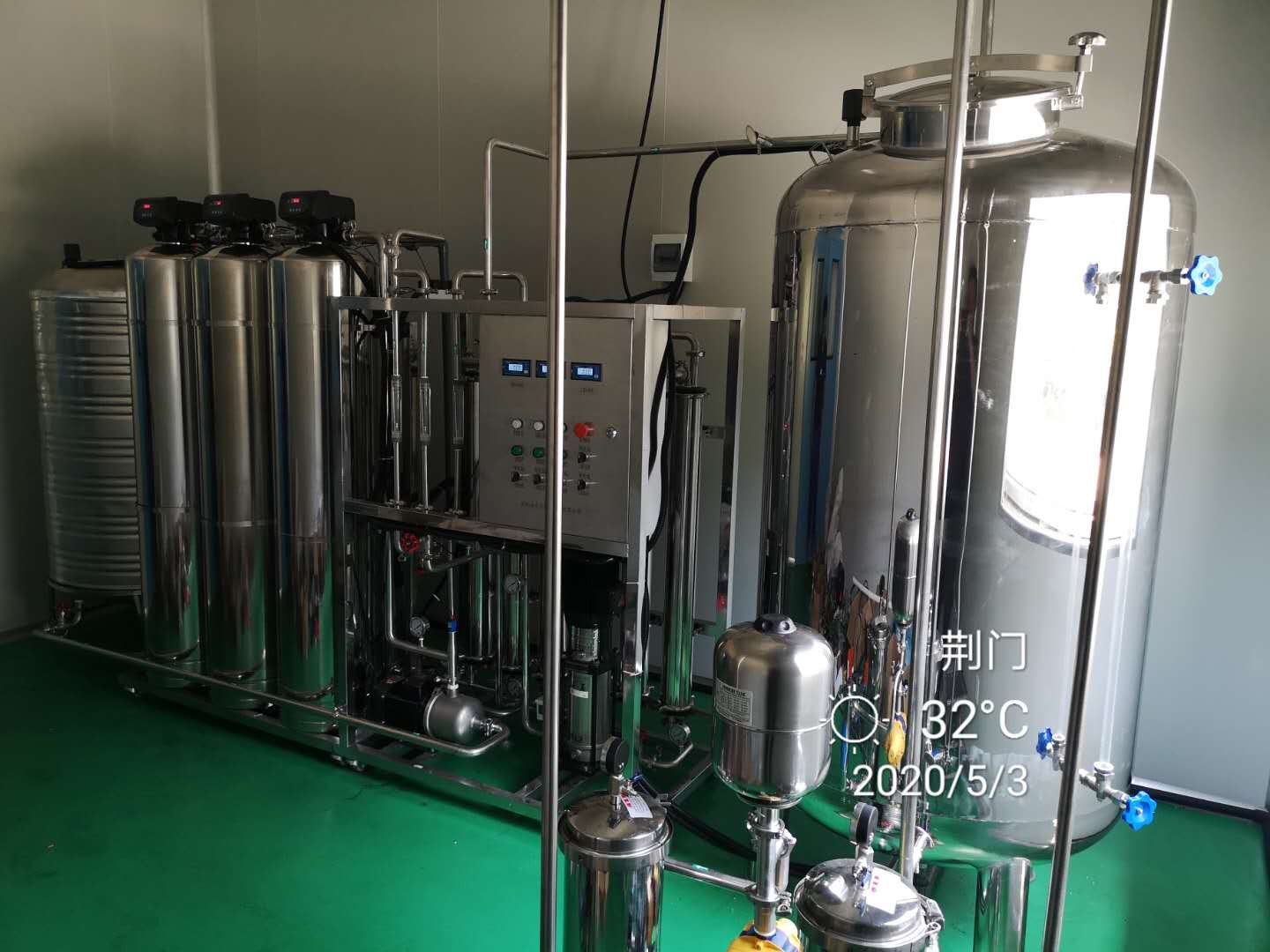 醫(yī)用口罩廠用純化水設(shè)備